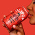 Pack Packed 12oz (12-Cans) OLIPOP Prebiotic Soda Pop, Cherry Cola, Pantry with Prebiotics, Fiber, and Botanicals