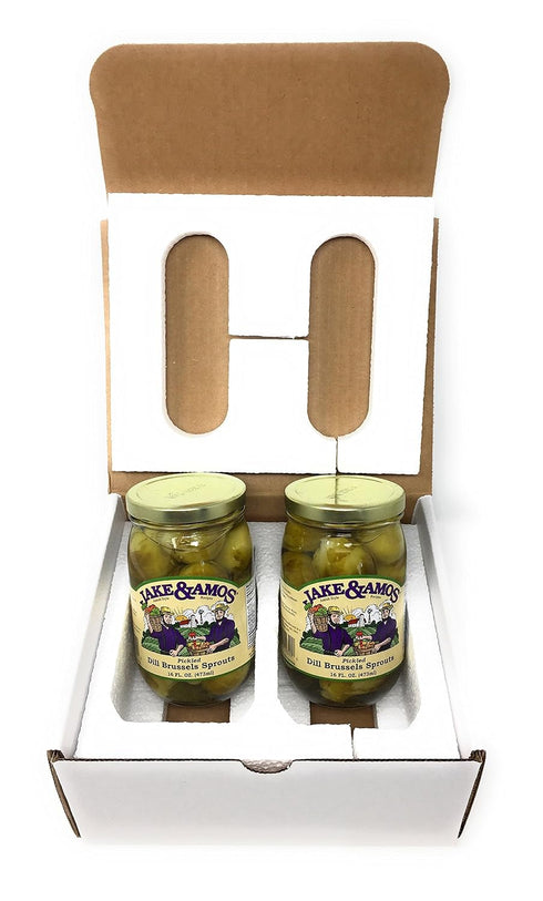 Jake and Amos 1 (Pack 2) Jake & Amos Dill Brussel Sprouts, Pound