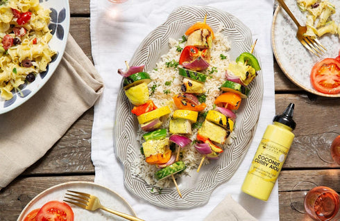8.25 Terrapin Ridge Farms Coconut Curry Aioli Garnishing Sauce One Ounce Squeeze Bottle Gluten-Free, Keto-Friendly, Low