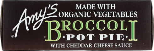 7.5 Amy'S, Pot Pie Broccoli Cheese, Ounce