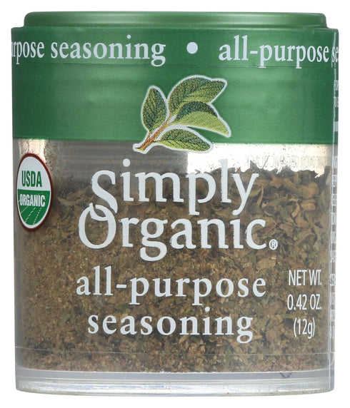 Simply Organic All-Purpose Seasoning, Certified Organic, 0.42 oz