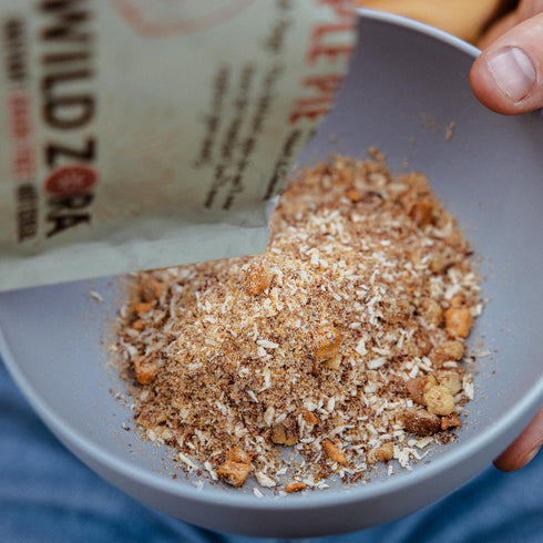 Wild Zora Instant Grain-Free Hot Cereal - Paleo Friendly Breakfast, Oatmeal Substitute, Gluten Free, 5-Pack Variety