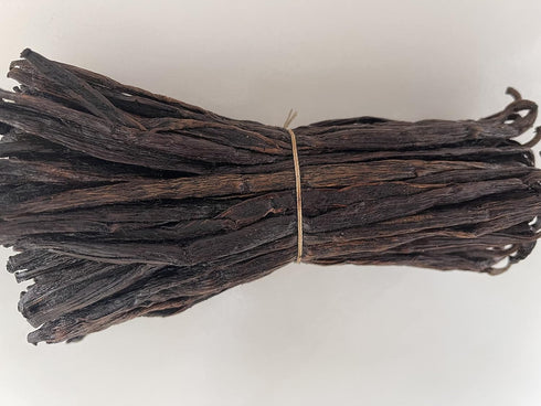 15 5"-7" Organic Split Madagascar Vanilla Beans Grade B| For Extract by FITNCLEAN VANILLA| Bourbon NON-GMO Pods