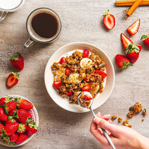 1 lb True Primal Grainless Granola Original. Made with honey. Gluten free. Grain free. (formerly Steve's PaleoGoods