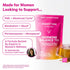 30 Pink Stork Hormone Balance Tea for Women Red Raspberry Leaf & Chasteberry (Vitex) Organic Herbal Tea for PMS