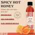 100% 9 oz Red Clay Hot Honey - Gluten Free - Paleo Spicy Honey - Pure, Raw Wildflower Honey - Infused Honey