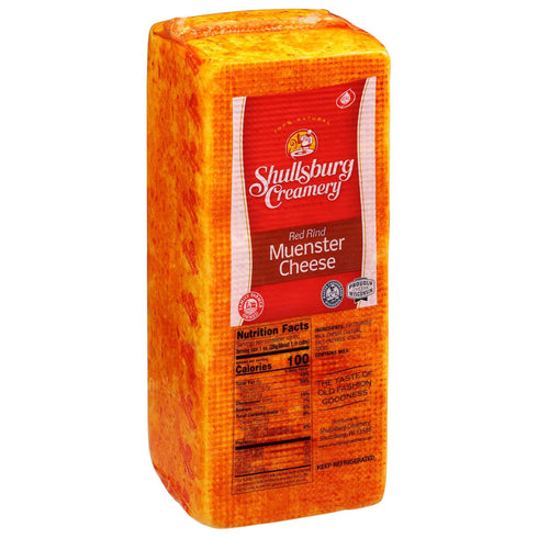 Shullsburg Creamery 6 - Muenster Cheese - Pound Loaf