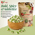 3 NY Spice Shop Hot Wasabi Peas Bulk - Pound Crunchy Wasabi Pea Mix - Delicious Wasabi Green Peas - Hot Green Peas