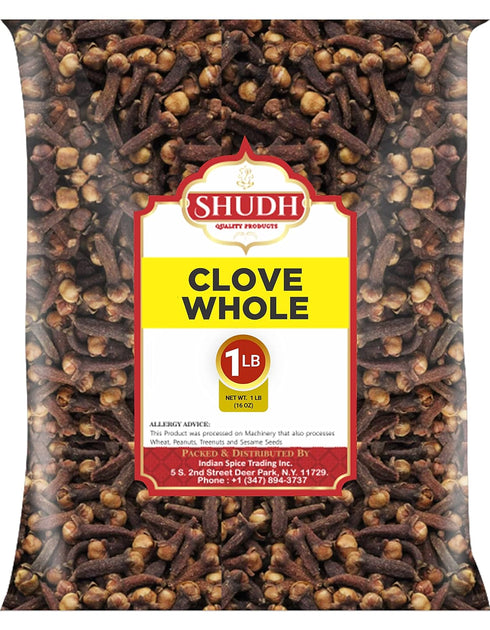 Indian Spice CLOVE WHOLE 1 LB | 16 oz | Laung | Great for Food, Tea, and Potpourri, All Natural