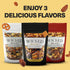 Packs Pack 3) Wicked Mix Snack Mix with Mixed Nuts - Sweet and Salty Snacks Trail Mix Snack with Almonds, Cashews