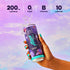 200mg 10 12 Oz 12 Pack Alani Nu COSMIC STARDUST, Sugar Free, Low Calorie Energy Drinks, Caffeine, Biotin, B Vitamins