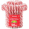Bulk Peppermint Candy Canes 96 Count Box - Individually Wrapped Classic Red