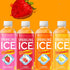 17 oz (Pack 12) Sparkling Ice STARBURST Strawberry, Zero Sugar Flavored Sparkling Water, with Vitamins