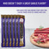 Premium Aufschnitt Products 6 Pack, Aufschnitt Grass Fed Beef Jerky Sticks - Low Sodium, Certified Kosher - Made in USA