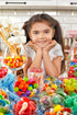 5.5 Oz Sarah's Candy Factory Freeze Dried Rainbow Chew Skittles Sweet & Delicious,Crunch in Resealable Bag