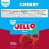 Jell-O SugarFree Gelatin Dessert Black Cherry, 0.3 oz. (Pack of 4)