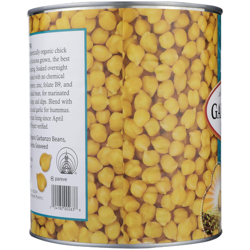 109 oz Eden Foods Organic Garbanzo Beans