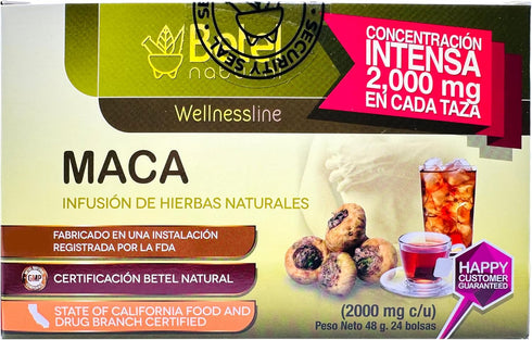 24 Betel Natural Premium Peruvian Maca Tea Powerful Flavonoid Superfood - Tea Bags