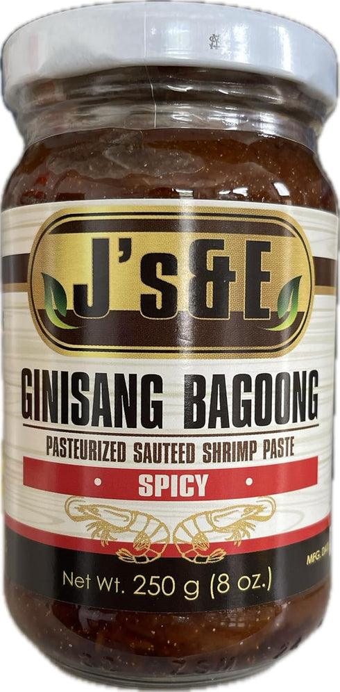 Generic Philippine Ginisang Bagoong Pasteurized Sauteed Shrimp Paste Spicy 250g (8oz)