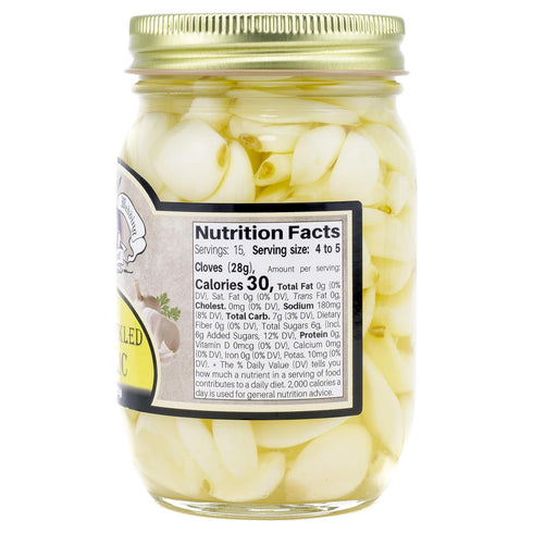 15 (2 Amish Wedding All-Natural Sweet Pickled Garlic Ounces Jars)