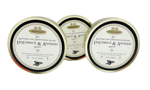 Nipits Simpkins Liquorice & Aniseed Drops x 3