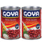Goya Pink Beans Canned in Sauce, Ready-to-Serve, Seasoned, Flavorful Habichuela Rosada, Pantry