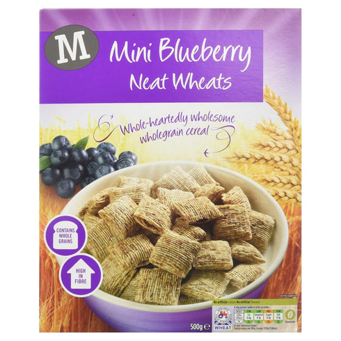Morrisons 500g Mini Blueberry Wheats
