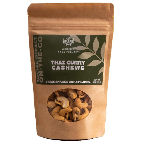 Savory Vegan Thai Curry Cashews
