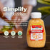 9.5 oz Garland Food Squeezable Minced Garlic in Water Made in the USA - Garlic Minced Squeeze Bottle for Fresh Flavor