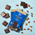 (4 Count, 3.2oz ChocZero Dark Chocolate Almond Bark with Sea Salt, Sugar Free, Vegan, Low Carb, High Fiber, Keto