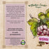 (1/16oz Mother Earth, Organic Red Wine Vinegar with The Mother, Fresh Pressed Organic Cabernet Grapes, ORWV, RWV, Raw