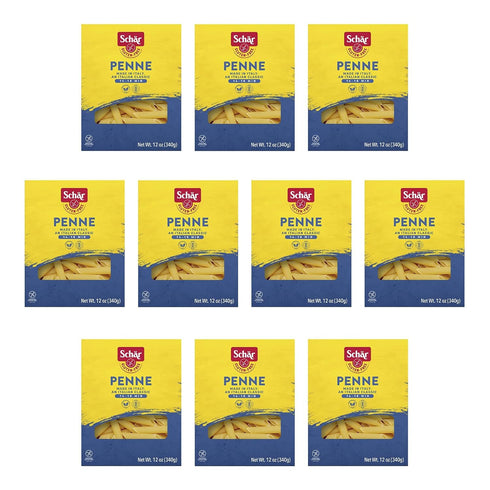(6.2 oz) 10 Pack Schar - Penne - Certified Gluten Free - No GMO's, Lactose or Wheat