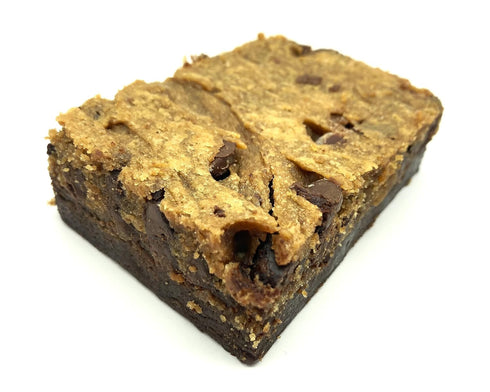 3 4 oz Peanut Butter Zebra Bar! Large Brownie Bars!