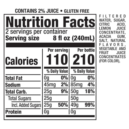 16 oz Pack 12 Snapple Pink Lemonade, fl recycled plastic bottle