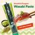 Wasabi-O Real Wasabi Paste - Authentic Japanese Fresh Wasabi Root, Mild Heat, Squeeze Tube for Sushi and Seafood
