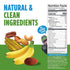 70% 4 Pack, 6.4 oz Blue Stripes - Trail Mix, Peanut Butter Banana, Cashews, Peanut Butter Chips, Healthy Snacks