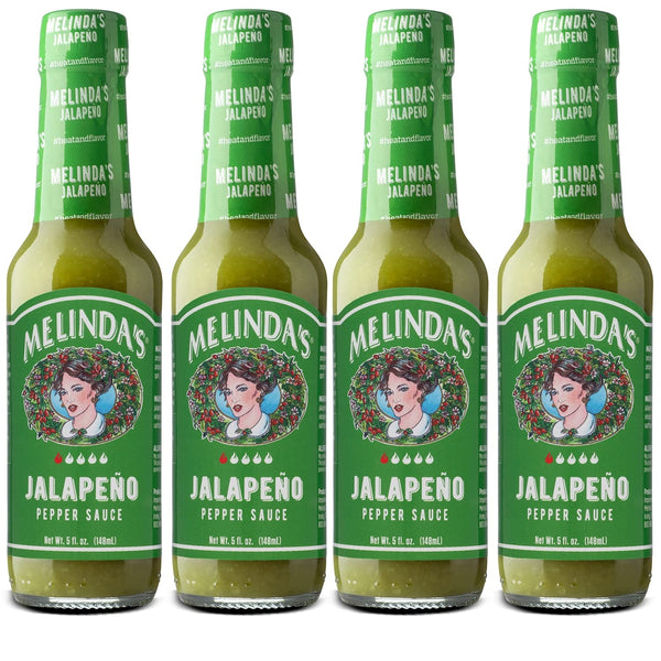 Melindas Jalapeno Hot Sauce - Gourmet Classic Green Jalapeno Sauce Perfect for