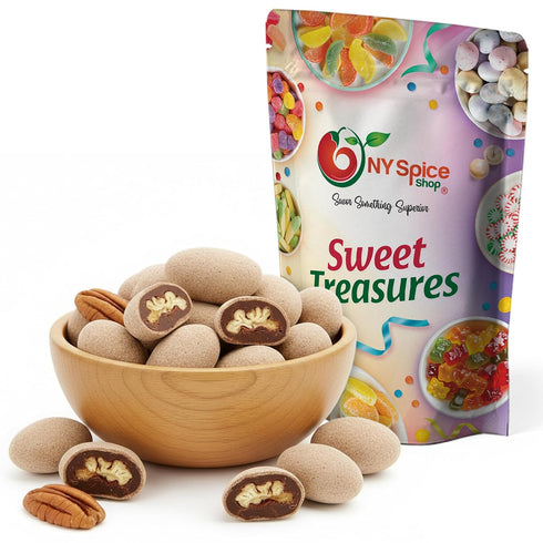 2 NY Spice Shop Cinnamon Butter Pecans Candy - Pound Sweet & Crunchy Cinnamon Butter Snacks - Fun Treats for Festive