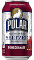 12 (Pack 12) Polar Seltzer Pomegranate, Fluid Ounce