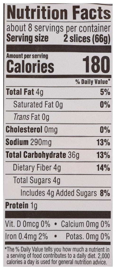 365 by Whole Foods Market 20 , Bread White Gluten-Free, Ounce
