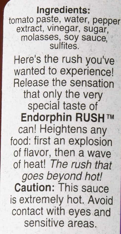 Endorphin Rush Beyond Hot Sauce