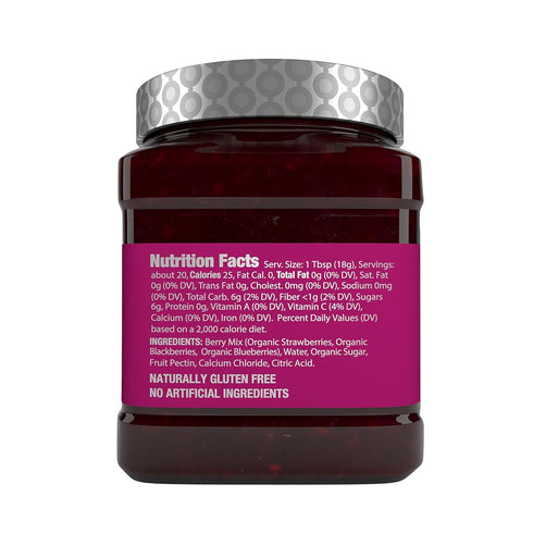 12.5 oz Grandma Hoerner's Organic Preserves, Triple Berry