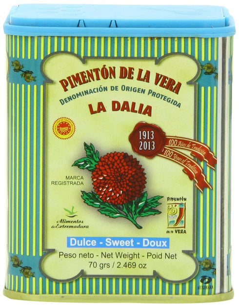 La Dalia Sweet Smoked Paprika from Spain, 2.469 Oz