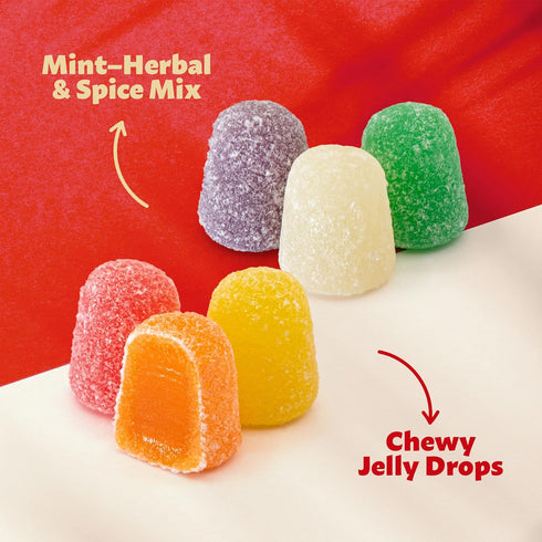 2 Spice Drops Pound Bag | Spiced Gum Drops Candy in Assorted Flavors | Old Fashioned Holiday Candy | Spearmint