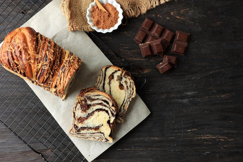 RawJoy New York City Style Chocolate Babka Bread by
