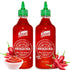Lieber's Sriracha Hot Chili Sauce, Authentic, Non-GMO, Gluten-free, Vegan, 1 lb (Pack of 2)