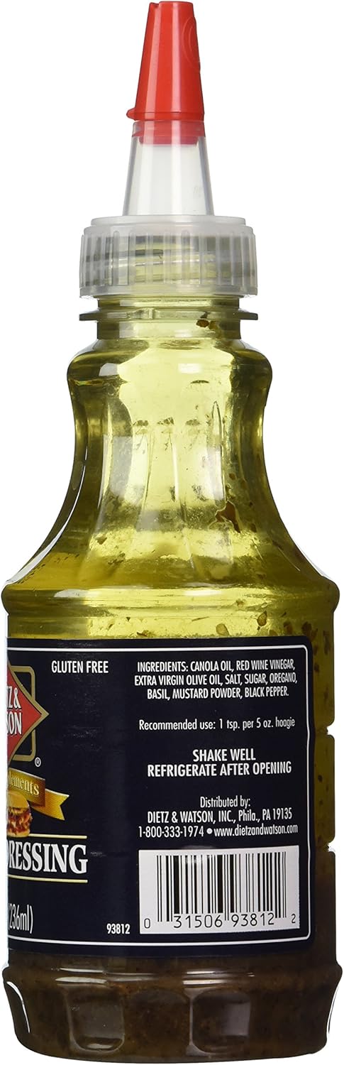 Dietz & Watson 8oz (Pack 2) , Hoagie Sandwich Dressing, Bottle