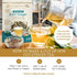 DelighTeas Organic Digest & Detox CCF Tea with Ginger - Ayurvedic Loose Leaf Tea for Digestion, 40 Servings