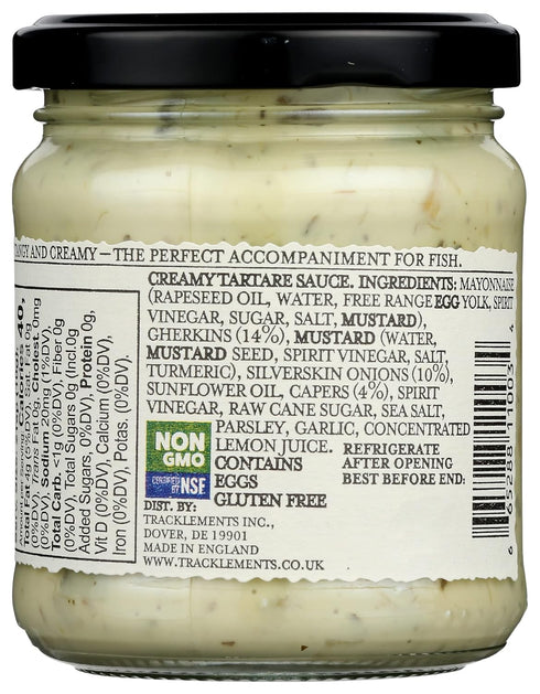 TRACKLEMENTS Creamy Tartare Sauce, 7 OZ