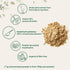 8 100:1 Organic Cordyceps Mushroom Extract Powder, Ounces | Fruit Body & Mycelium Extract | Active Polysaccharides